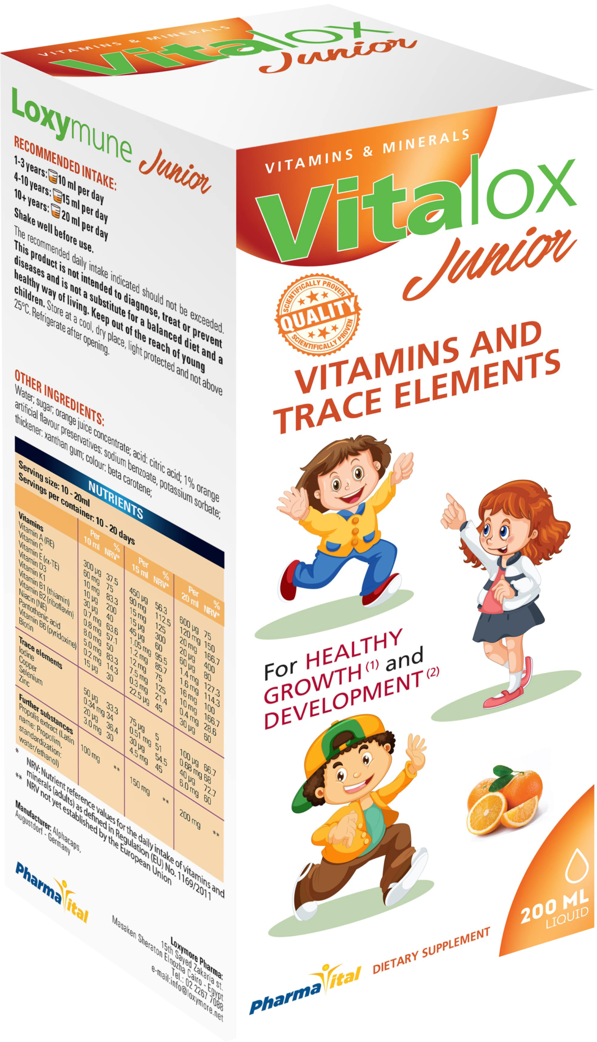 VITALOX JUNIOR – Healthera Gmbh